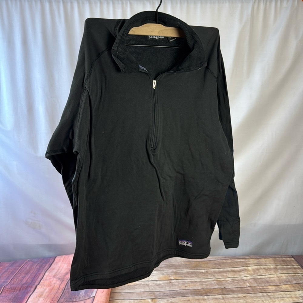 Patagonia Black half-zip Jacket Large